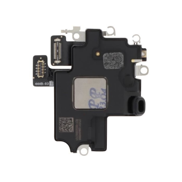 Ersättningshögtalare AVIZAR för Apple iPhone 15 - Svart - CE RoHS-certifierad Svart