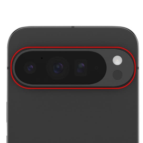 Lins til Bagsidekamera - Google Pixel 9 Pro XL - Sort - Beskyttelse - Udskiftning Svart