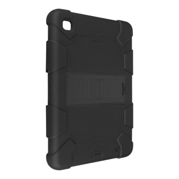 Coque Antichoc - AVIZAR - Galaxy Tab A7 Lite - Silikone og Polycarbonat - Støtte Bænk - Sort Svart