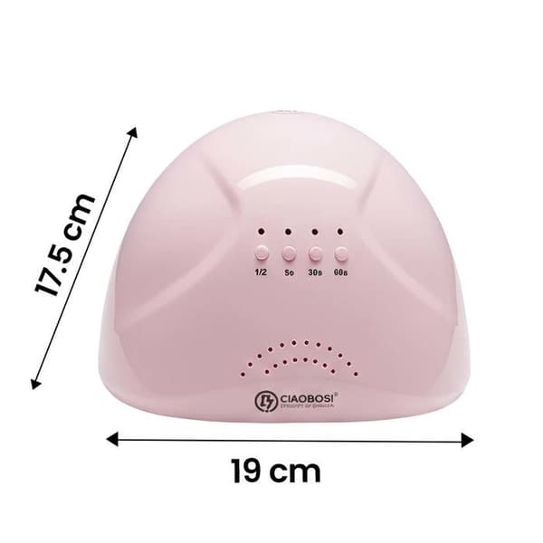 UV/LED tørrelampe - AVIZAR - 19W - Automatisk sensor - 3 timer - Lavtemperaturtilstand Ros