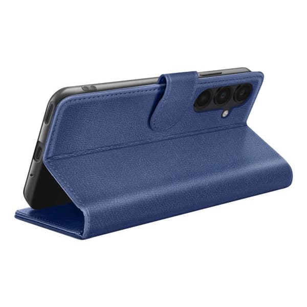Pung Etui - ZANAÉ - Galaxy A16 - Mørkeblå - Video Støtte - Magnetisk Flap Blå