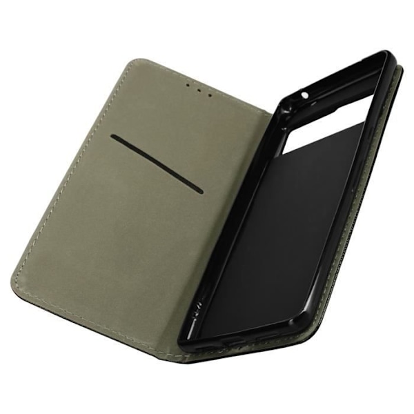 AVIZAR Fodral för Google Pixel 7 Pro - Svart - Magnetisk flipkorthållare Stativfunktion Svart