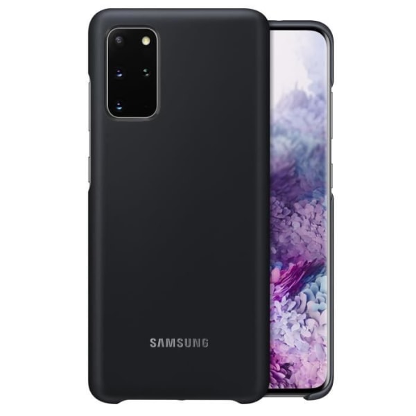 Coque - Samsung - Galaxy S20 Plus - Rigide - LED Intelligent - Kompatibel QI sort