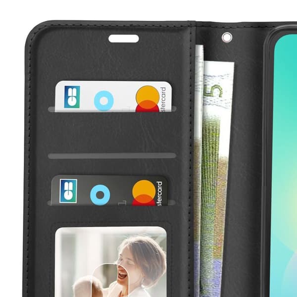Etui til Galaxy A27 med håndledsrem og videostøtte Mayaxess Sort Svart