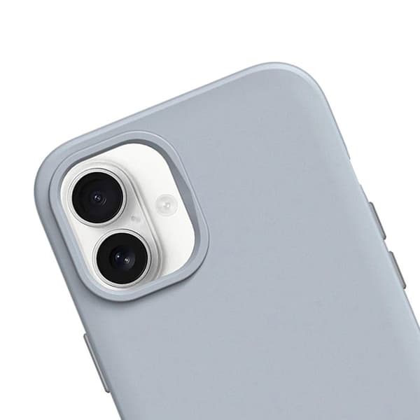 Skydd för iPhone 16 Plus Modell SolidX Stötsäker kompatibel med trådlös laddning Rhinoshield Grå Grå