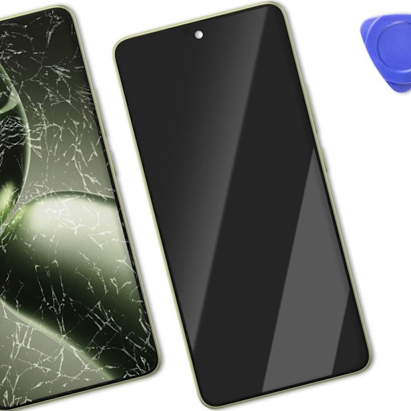 Skärm för Xiaomi 14T LCD + Touchscreen + Original Xiaomi Chassi Grön Grön