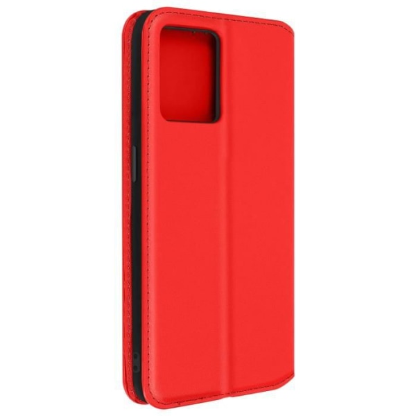 Oppo Reno 7 Case Flip Wallet Video Support Red