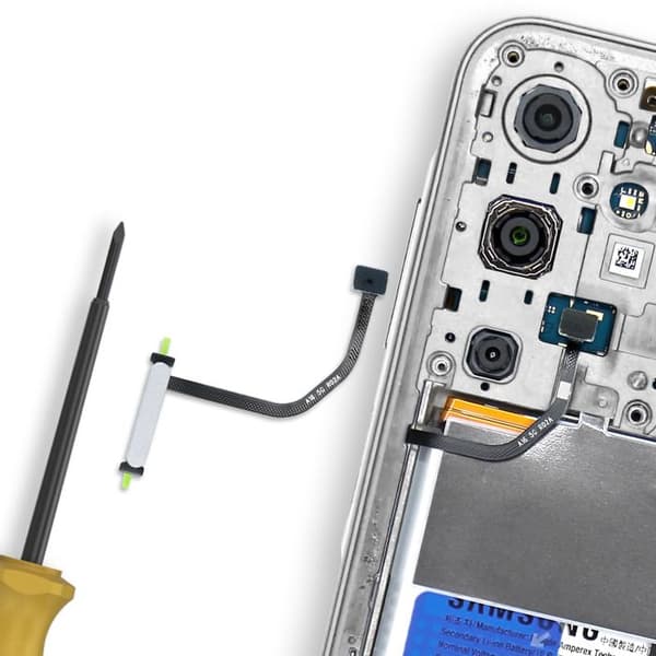 Sormenjälkilukija Samsung Galaxy A16 Harmaa