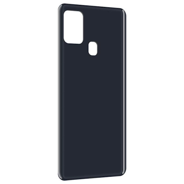 Samsung Galaxy A21s Akun kannen vaihto Taka Edessä Musta