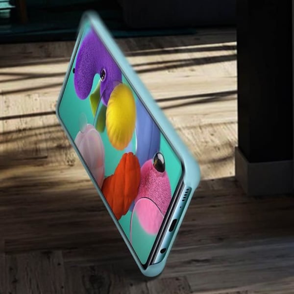 Coque - Samsung - Galaxy A51 - Semi-rigid - Soft Touch - Blå Turkos Turkos
