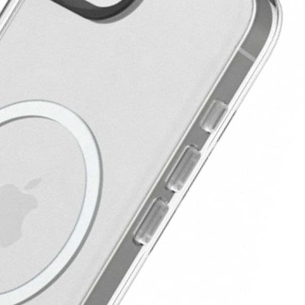 MagSafe-fodral - Rhinoshield - iPhone 16e - Ultra-resistent - Transparent - ShockSpread Vit