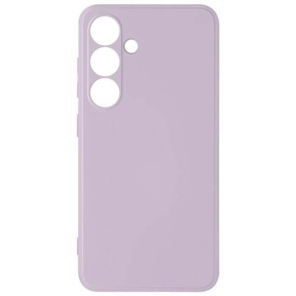 Etui til Samsung Galaxy S24 - AVIZAR - Soft Touch mat fleksibel silikone - Lilla - Glat - Blandet Lila