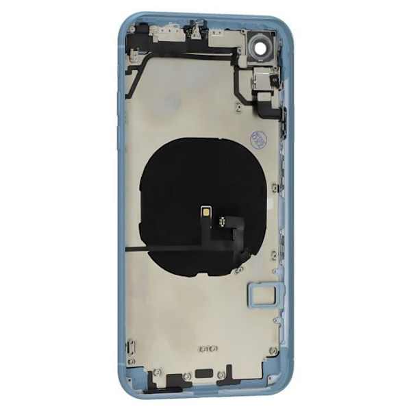 Komplett chassi för iPhone XR - AVIZAR - Blå - Centralram och bakruta Blå