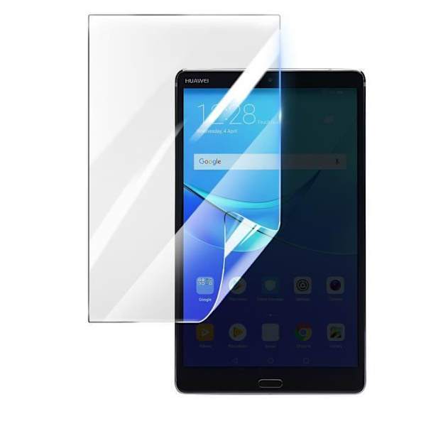 Skärmskydd - 3MK - Huawei Mediapad M5 8 - Stötsäker Hydrogel - Reptålig - Genomskinlig Transparent