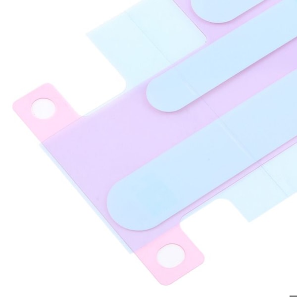 Klistreklæb til iPhone 16 Pro Solid fastgørelse Gennemsigtig Vit