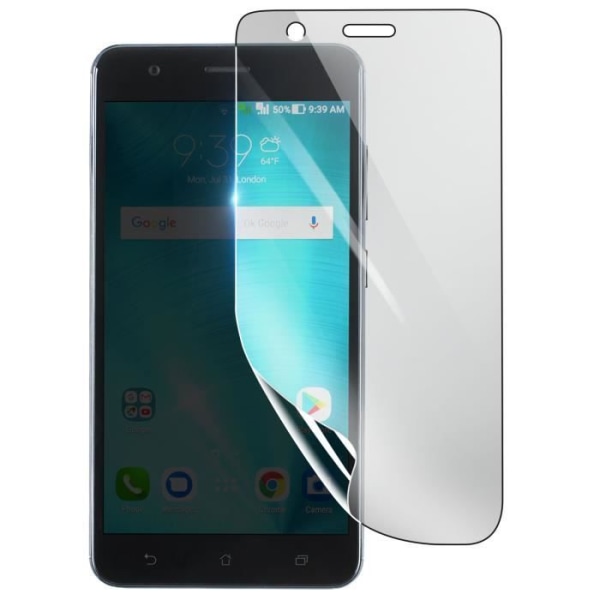 Näytönsuoja - 3MK - Asus Zenfone Zoom S - Iskunkestävä Hydrogeeli - Läpinäkyvä - Naarmuuntumaton Transparent