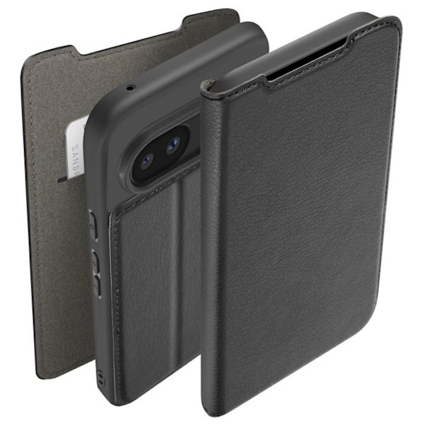 Étui pour Google Pixel 9a Porte-Carte Support Vidéo Bigben Noir Svart