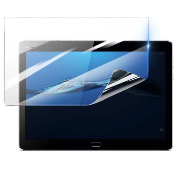 Suojakalvo - 3MK - Huawei MediaPad M3 Lite 10 - Iskunkestävä Hydrogeeli - Naarmuuntumaton - Läpinäkyvä Transparent