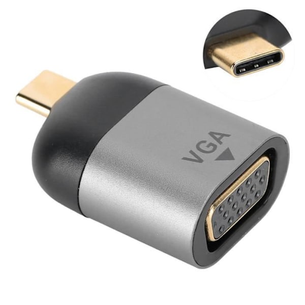 Typ C till Vga-omvandlare - Sonew - 1080P-utgång - Plug and Play