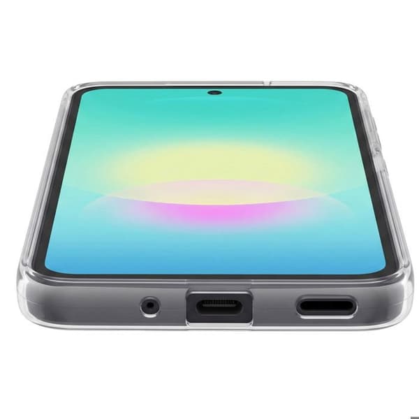 Cover til Galaxy A27 Blød Silikone Beskyttelse Mayaxess Gennemsigtig Vit