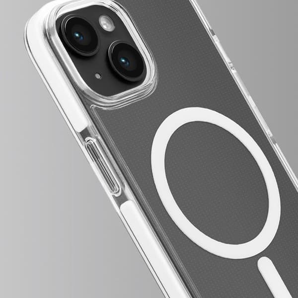 PURO LITEMAG PRO - iPhone 15 Plus MagSafe-fodral (transparent) Transparent