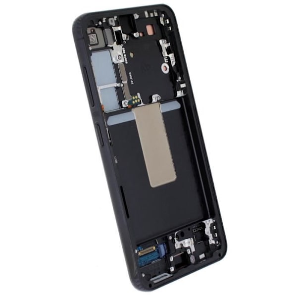 Virallinen koko näyttö Samsung S23 Touch Glassille ja Phantom Black -rungolle Svart
