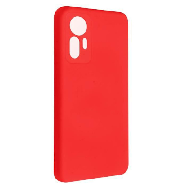 Taske til Xiaomi 12 Lite Silikone Semi-stiv Soft-touch Fin rød