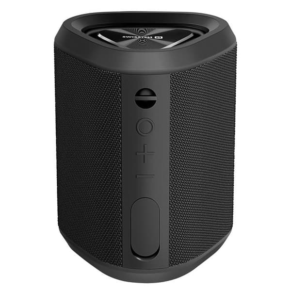 Bluetooth-højttaler - SWISSTEN - Sort - 15W - Batteritid 10 timer - IP55 Vandtæt Svart