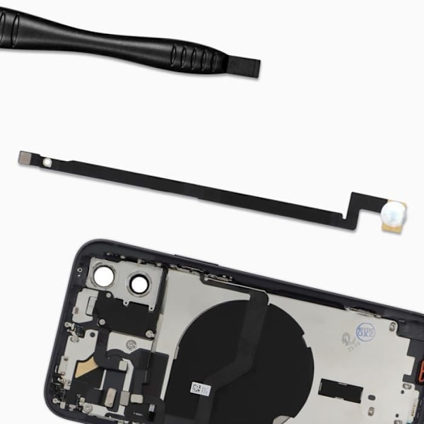Netværksantennekabel - AVIZAR - iPhone 12 og 12 Pro - Sort - Erstatter defekt kabel - Uafbrudt netværk Svart