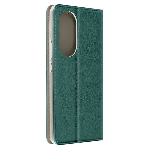 Fodral till Oppo Reno 10 och Reno 10 Pro - AVIZAR - Funktion för plånboksställ - Mörkgrön Grön