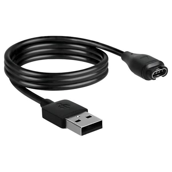 Garmin Silicone Smart Watchin USB-laturikaapeli 1 m musta