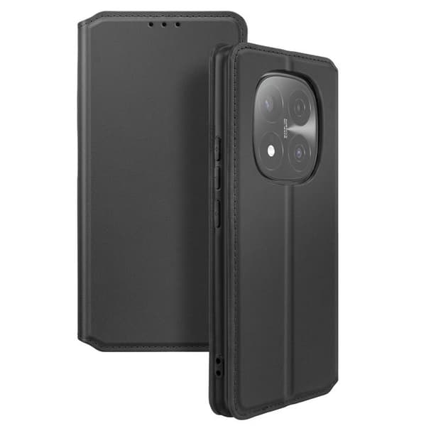 Flipfodral för Xiaomi Redmi Note 14 Pro / 14 Pro Plus Classic Edition Svart Svart