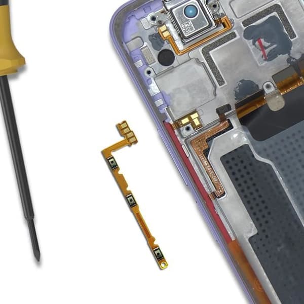 Nappe Bouton - Xiaomi - Redmi Note 11 Pro - Sort - Power - Volume Svart