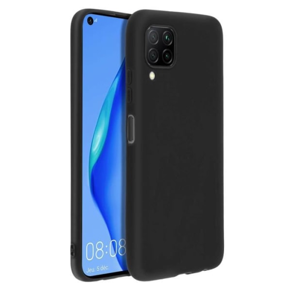 Coque - IMAK - Huawei P40 Lite - Silikone Gel Fleksibel - Stødbeskyttelse - Ultra Fin sort