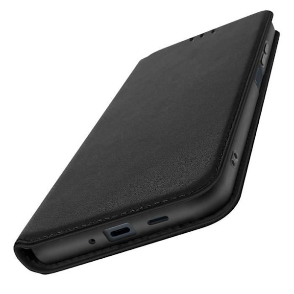 Fodral till Samsung Galaxy A16 - AVIZAR - Flip-korthållare och videostöd - Svart Svart