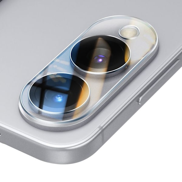 Samsung Galaxy S25 Edge Karkaistu Lasikamera Suojakuori, Naarmuuntumaton iMak Läpinäkyvä Vit