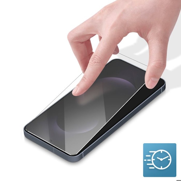 Härdat Glas för Samsung Galaxy S25 Edge Hårdhet 9H Rep-resistant Transparent Vit