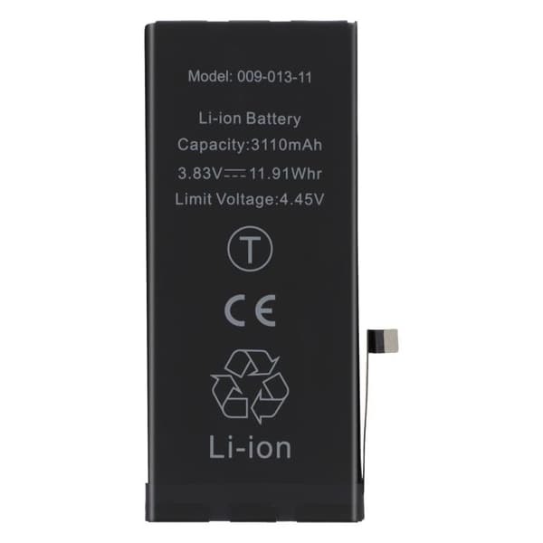 Interna Batteri - AVIZAR - iPhone 11 - 3110mAh - TI Chip - Litium Jon Svart
