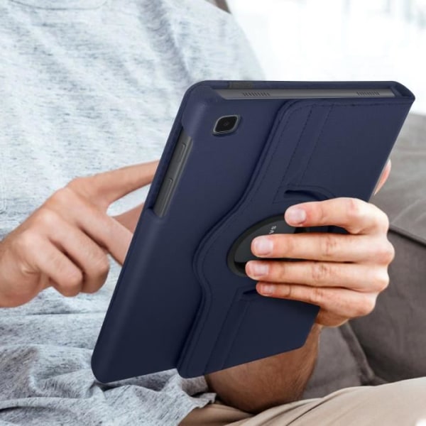 Kansi - AVIZAR - Samsung Tab A7 Lite - 360° kääntyvä - Täysi suoja - Sininen Blå