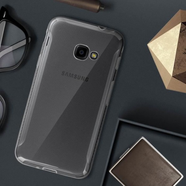 Coque - Galaxy - Xcover 4 - Silikone Blød - Ultra-tynd - Transparent Hvid Klar vit