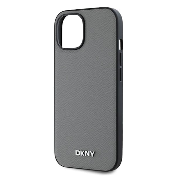 Fodral för iPhone 14 - Kompatibel med MagSafe - Grå - DKNY