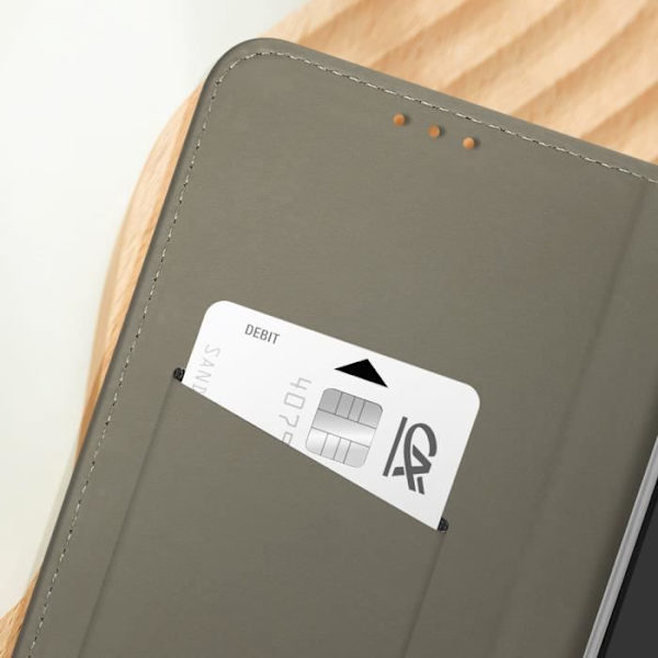 Etui för Samsung Galaxy M35 - AVIZAR - Korthållare - Stöd - Semihård - Blå Blå