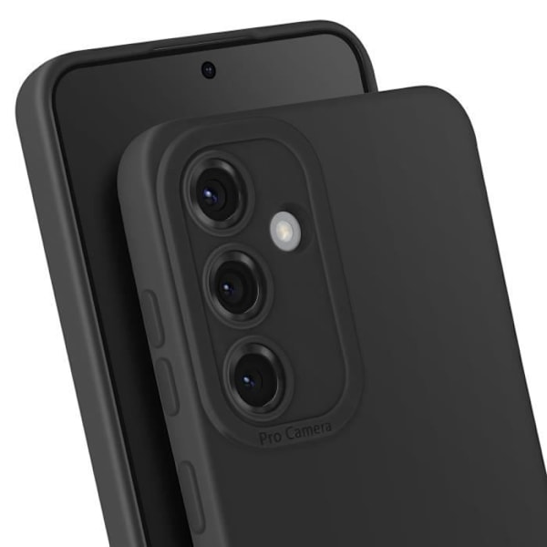 Coque til Samsung Galaxy S25 Plus Silikone Blød Kamera Beskyttet Sort Svart