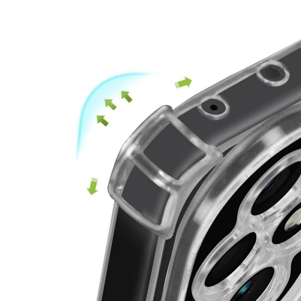 Fodral till Honor 200 - AVIZAR - Transparent - Förstärkta hörn - Stötsäker - Flexibel Transparent