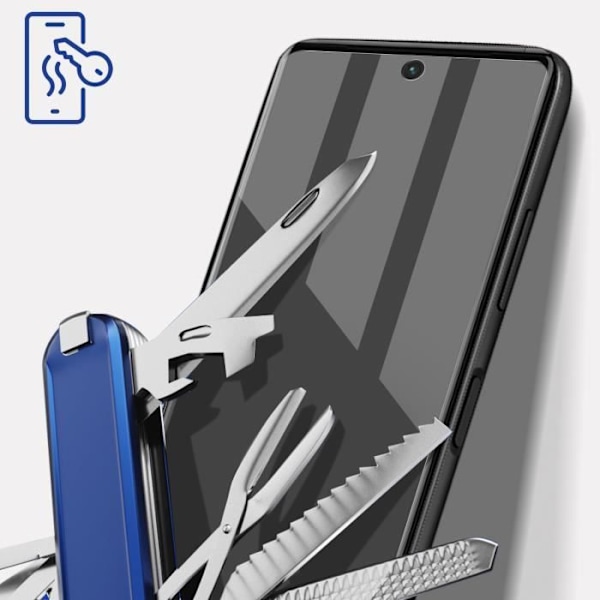Suojakalvo - 3mk - Google Pixel 6 Pro - Itseparantuva - Antibakteerinen - Kirkas Valkoinen Transparent