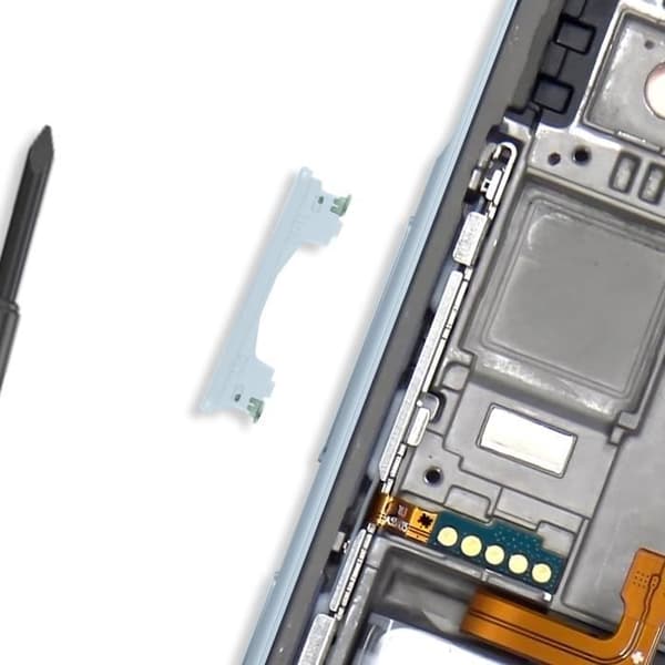 Volymknapp för Samsung Galaxy A35 Original Samsung Blå Blå