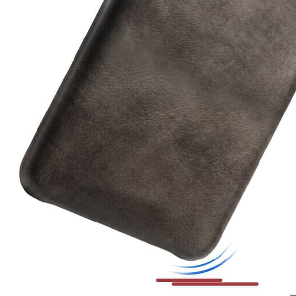 Cover til Google Pixel 11 Pro Hård Læder Effekt med Hævede Kanter Sort Svart