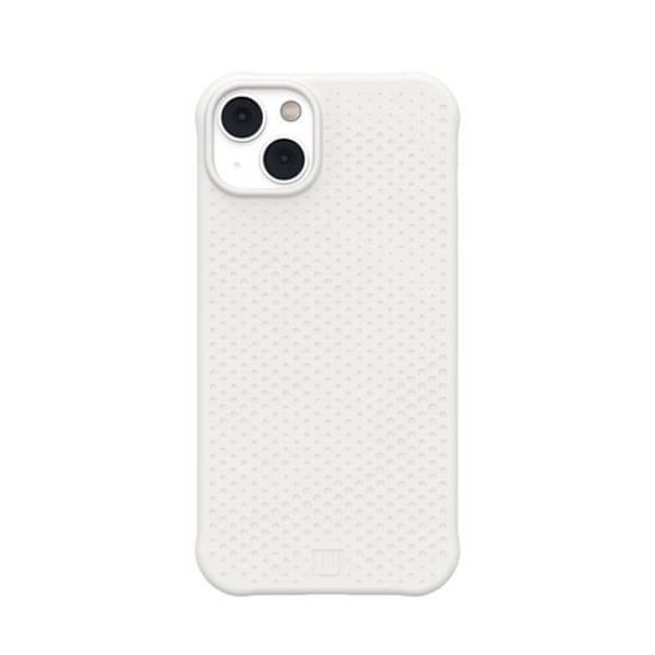 Coque - UAG - iPhone 14 Plus - Magsafe - Vit - Texturerad DOT-design Marshmallow