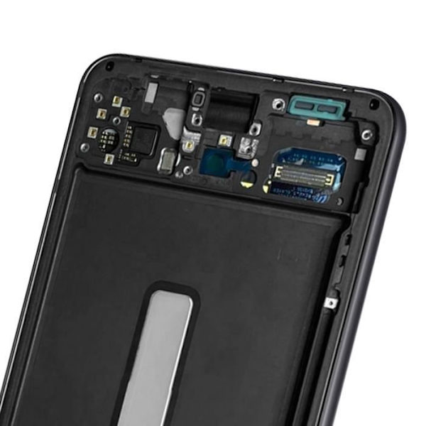 LCD-skärm - Samsung - Galaxy S21 FE - Original - Svart - Touchscreen svart