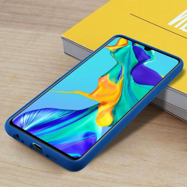 Coque - HUAWEI - P30 - Semi-rigid - Magnetiskt system - Mörkblå Nattblått